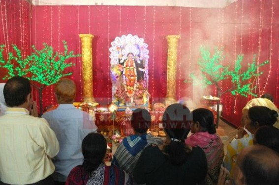 Devotees thronged to temples to worship Devi Jagadhatri 